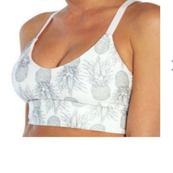 Wildfox Sweat XL Sketchy Pineapple Top Athletic Racerback - Picture 1 of 7